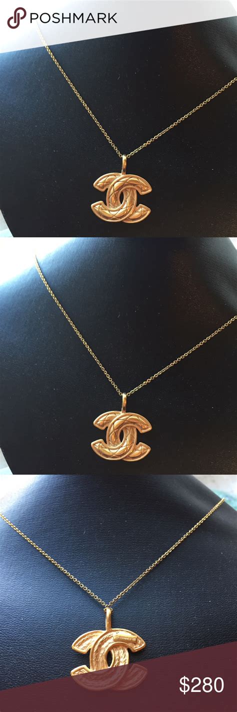 chanel mens pendant|genuine Chanel necklace.